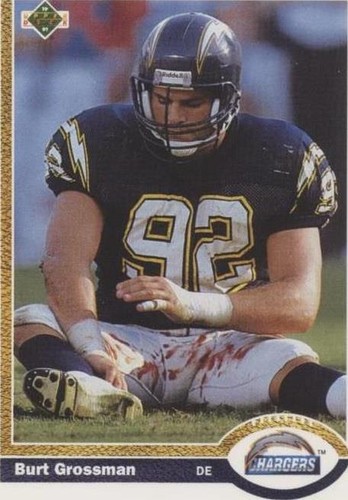 1991 Upper Deck Burt Grossman #108
