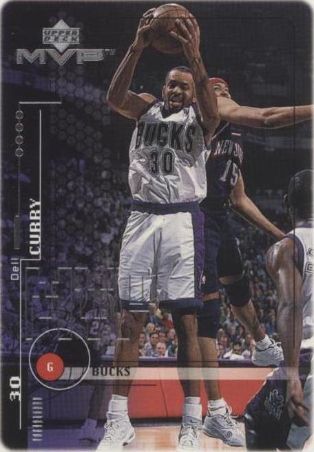 MVP de cubierta superior 1999-00 - Dell Curry #90