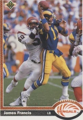 1991 Upper Deck James Francis #242