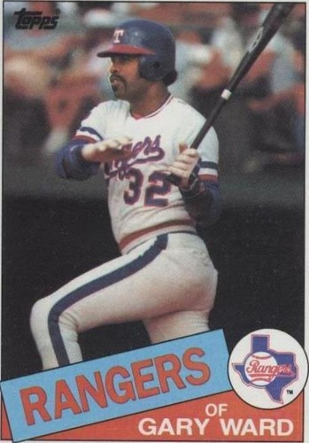 1985 Topps - Gary Ward #414