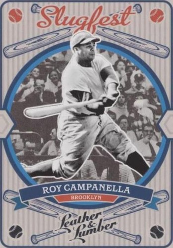 2019 Panini Leather & Lumber - Roy Campanella #SF-19