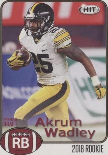 2018 Sage Hit Akrum Wadley #24