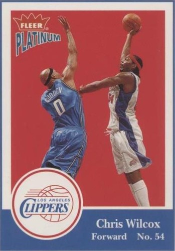 2003-04 Fleer Platinum - Chris Wilcox #62