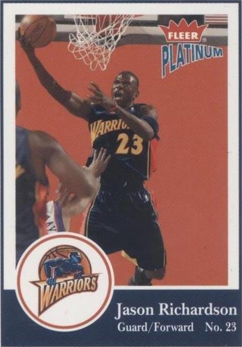 2003-04 Fleer Platinum - Jason Richardson #76