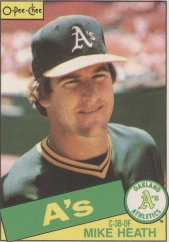 1985 O-Pee-Chee - Mike Heath #396