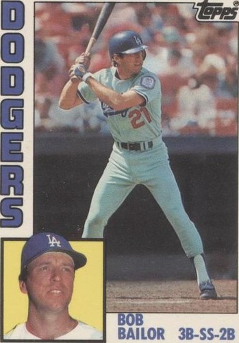 1984 Topps Traded - Bob Bailor #4T
