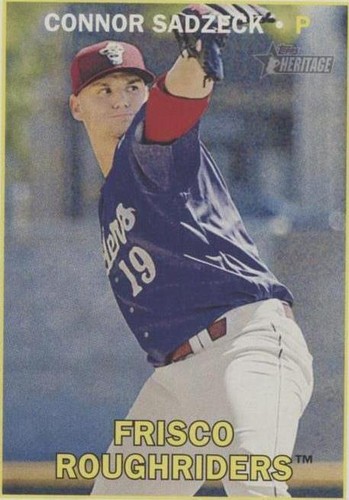 2016 Topps Heritage Minor League Edition - Connor Sadzeck #162