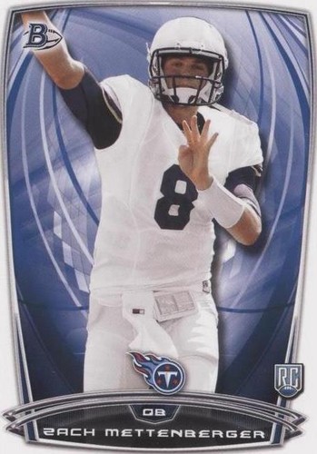 2014 Bowman Zach Mettenberger #21