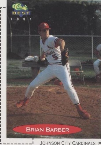1991 Classic Best Minor League - Brian Barber #443