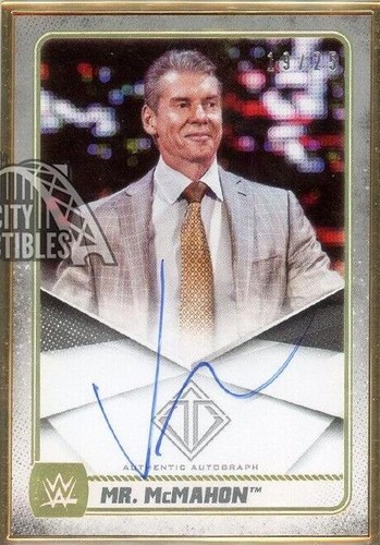 2020 Topps Transcendent Collection - Vince McMahon #A-VKM