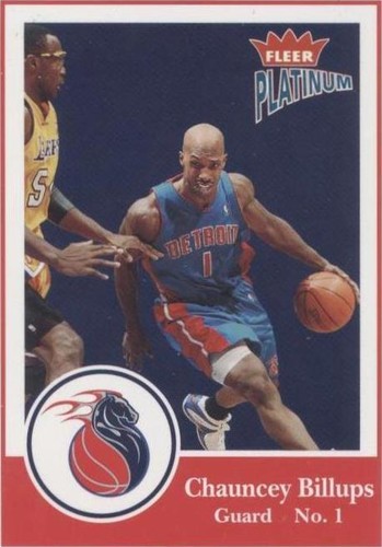 2003-04 Fleer Platinum - Chauncey Billups #106