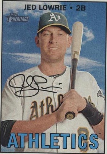 2016 Topps Heritage High Number - Jed Lowrie #527