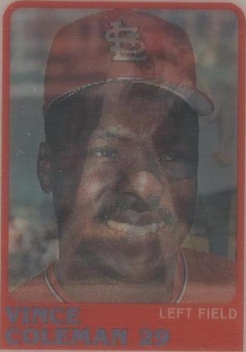 1988 Sportflics - Vince Coleman #67
