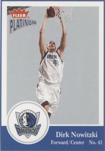 2003-04 Fleer Platinum - Dirk Nowitzki #41