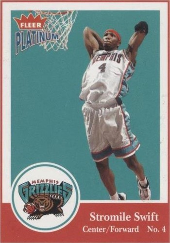 2003-04 Fleer Platinum - Stromile Swift #9