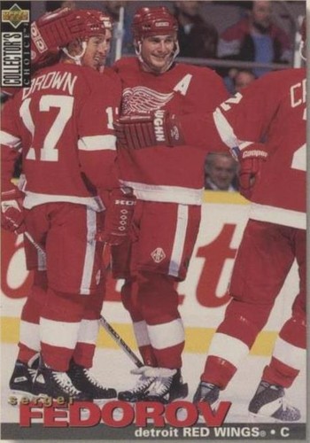 1995-96 Upper Deck Collector's Choice - Sergei Fedorov #148