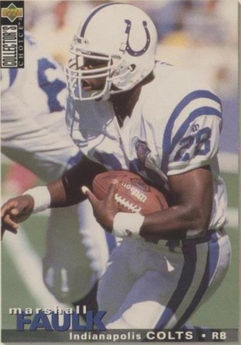 1995 Upper Deck Collector's Choice Marshall Faulk #80