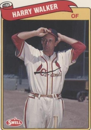 1989 Swell Baseball Greats - Harry Walker #34