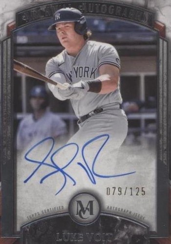 2022 Topps Museum Collection - Luke Voit #AA-LV