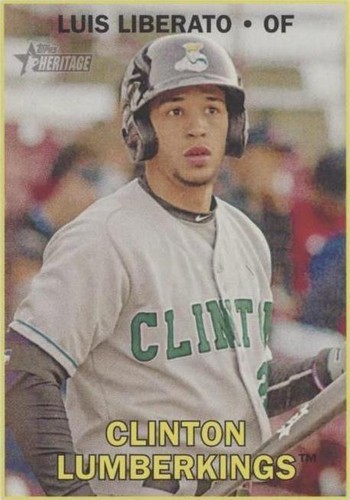2016 Topps Heritage Minor League Edition - Luis Liberato #135