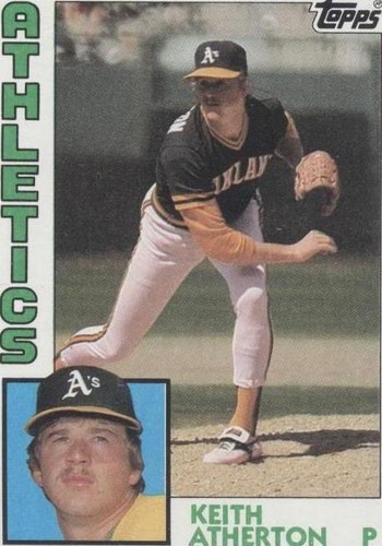 1984 Topps - Keith Atherton #529