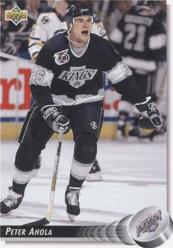 1992-93 Upper Deck - Peter Ahola #41