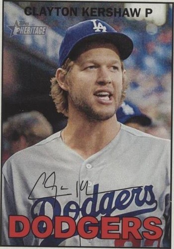 2016 Topps Heritage - Clayton Kershaw #426