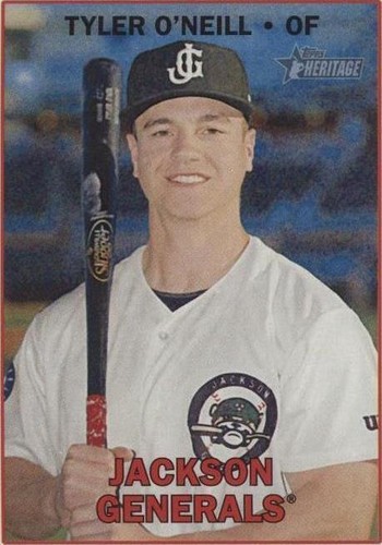 2016 Topps Heritage Minor League Edition - Tyler O'Neill #58