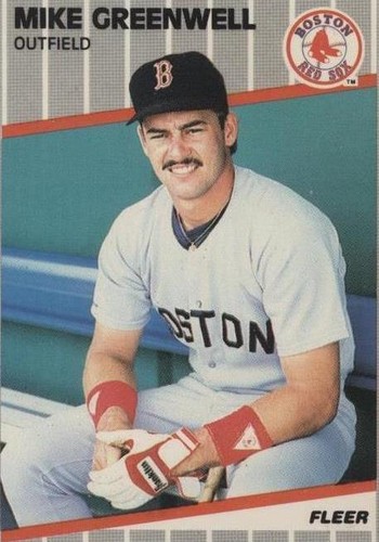 1989 Fleer - Mike Greenwell #90