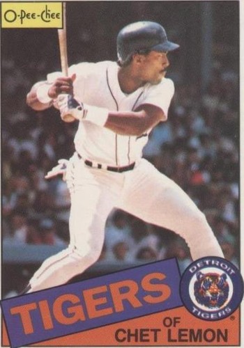 1985 O-Pee-Chee - Chet Lemon #20
