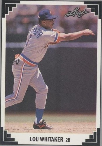 1991 Leaf - Lou Whitaker #120