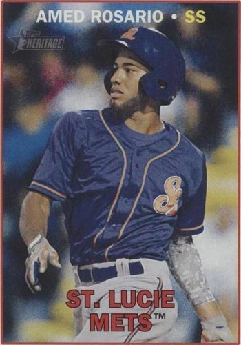 2016 Topps Heritage Minor League Edition - Amed Rosario #156