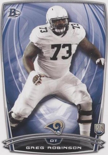 2014 Bowman Greg Robinson #26