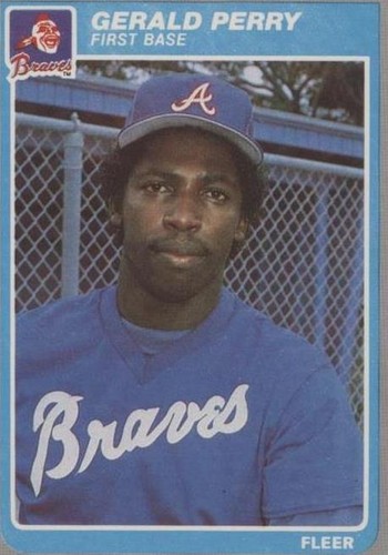 1985 Fleer - Gerald Perry #338