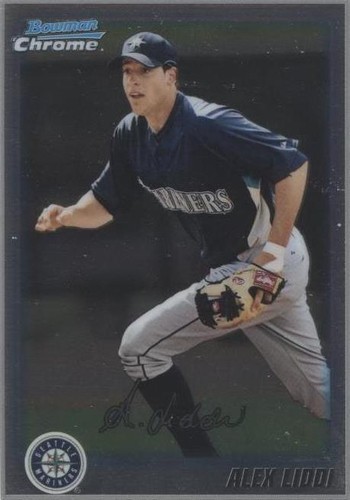 2010 Bowman Chrome - Alex Liddi #BCP182