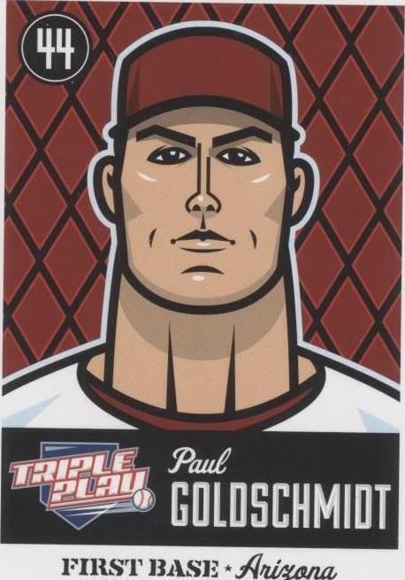 Panini Triple Play 2012 - Paul Goldschmidt #3