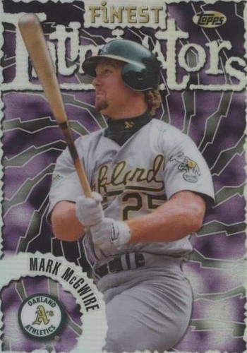 2016 Topps Finest - Mark McGwire #96FI-MM