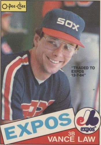 1985 O-Pee-Chee - Vance Law #81