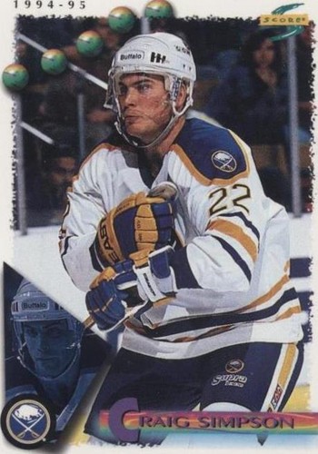 1994-95 Score - Craig Simpson #54