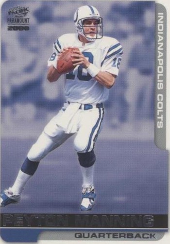 2000 Pacific Paramount Peyton Manning #100