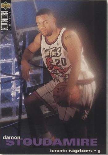1995-96 Upper Deck Collector's Choice International French II - Damon Stoudamire #98