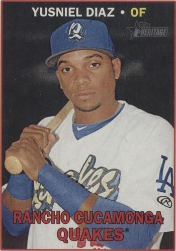 2016 Topps Heritage Minor League Edition - Yusniel Diaz #52