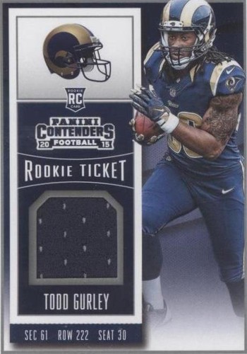 2015 Panini Contenders Todd Gurley II #RTS-TG
