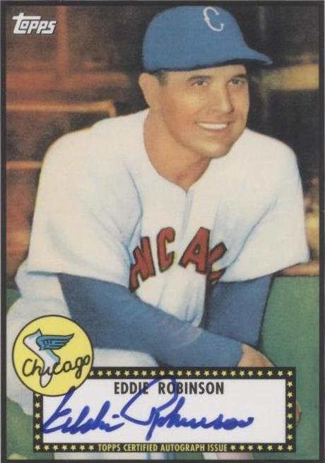 2011 Topps Lineage - Eddie Robinson #RA-ER