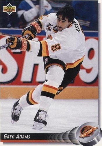 1992-93 Upper Deck - Greg Adams #192