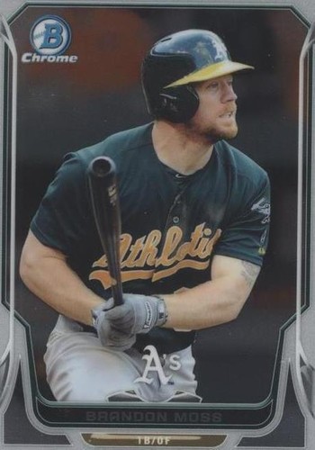 2014 Bowman Chrome - Brandon Moss #204