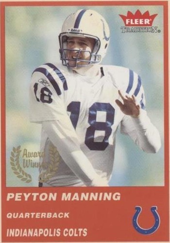 2004 Fleer Tradition Peyton Manning #325