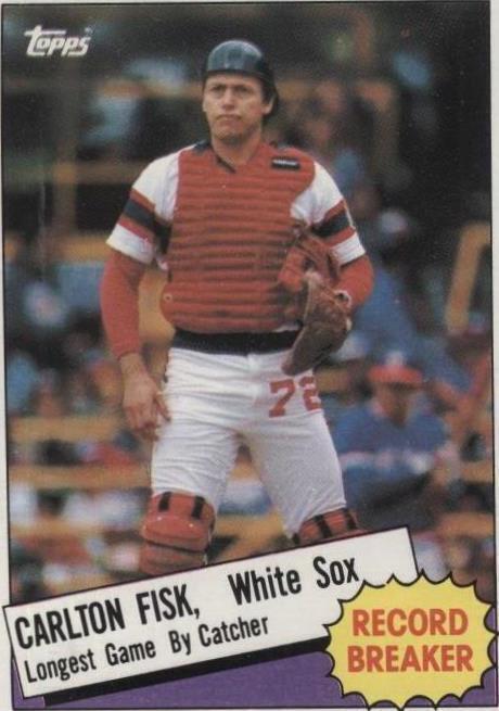 1985 Topps - Carlton Fisk #1