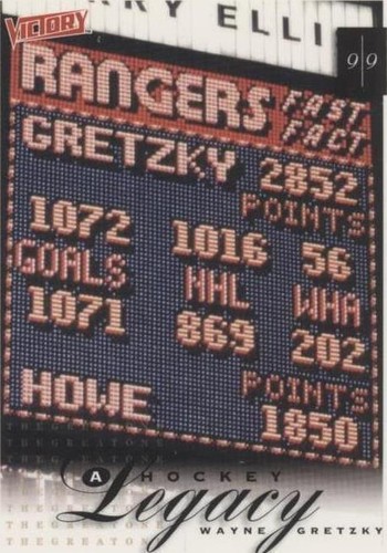 1999-00 Upper Deck Victory - Wayne Gretzky #430