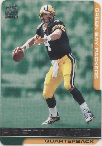 2000 Pacific Paramount Brett Favre #89
